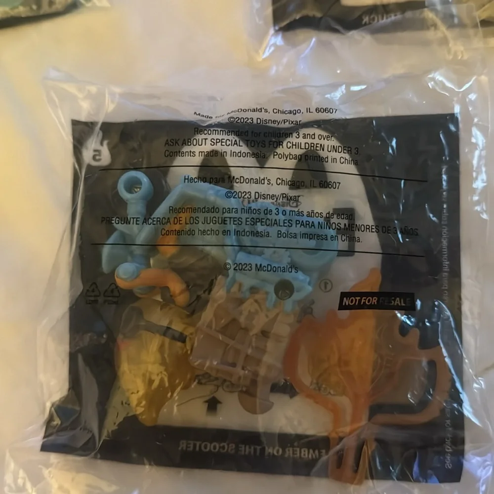 McDonald’s Elemental all toys